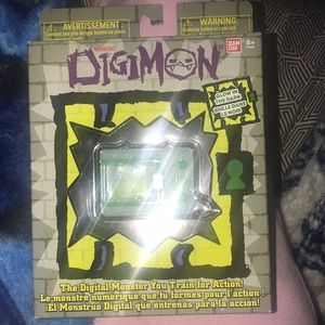 Digimon virtual monster toy glow in the dark
